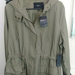 Forever 21 Olive Casual Jacket NWT